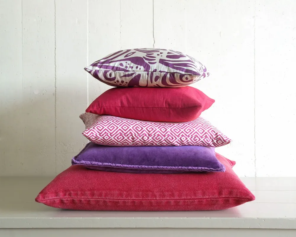 Fabric cushions - Coco Silk Cushion Cover - ML FABRICS
