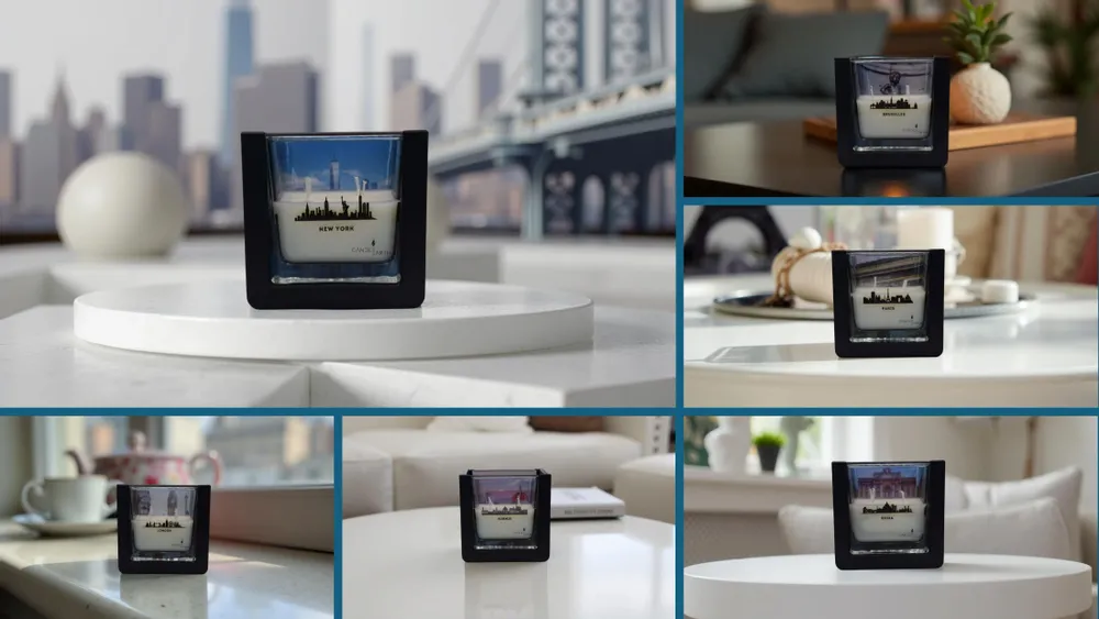 Decorative objects - Vegan shea butter scented candle - Cities - London - BOUGIES CANDLEARTH
