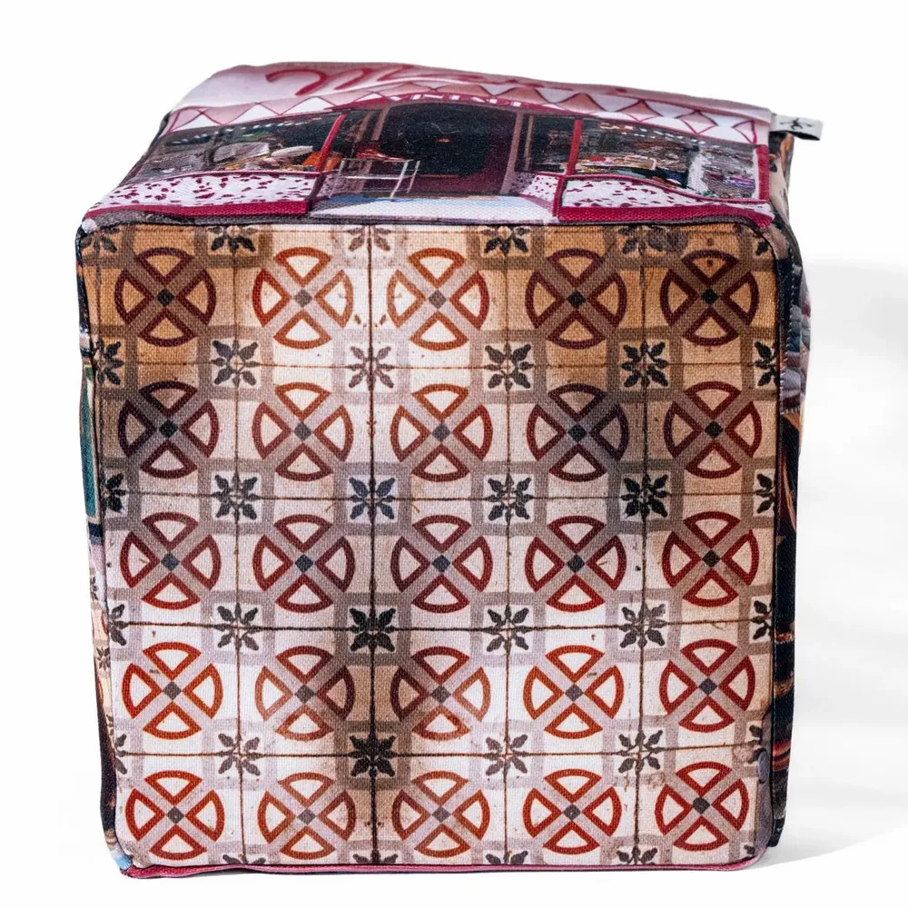 Homewear - Vintage basket Mamie Paris fashion - MARON BOUILLIE
