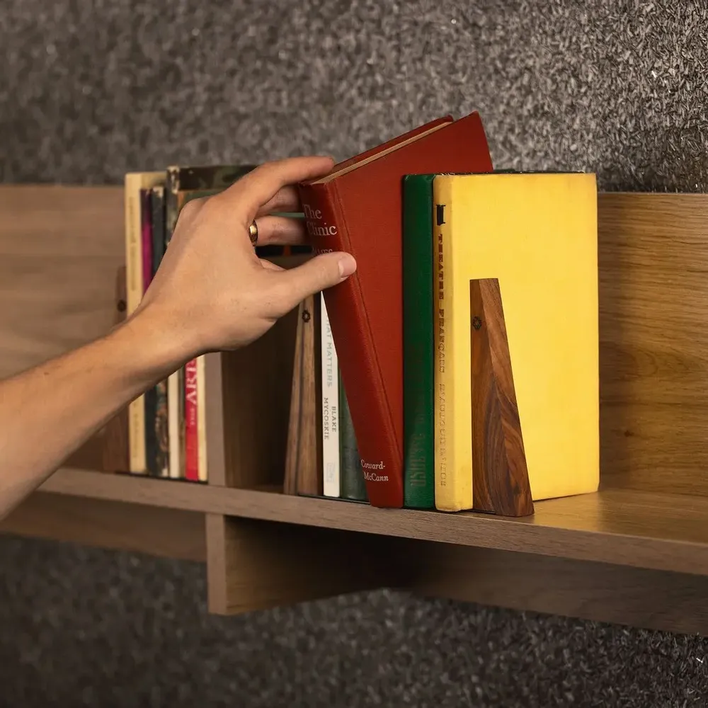 Etagères - Serre-Livres en Bois fait main - TILISMA