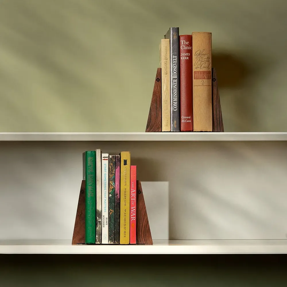 Etagères - Serre-Livres en Bois fait main - TILISMA