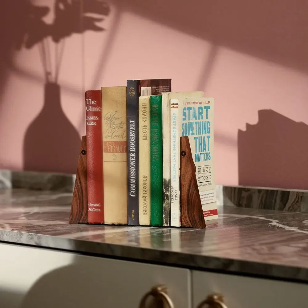 Etagères - Serre-Livres en Bois fait main - TILISMA