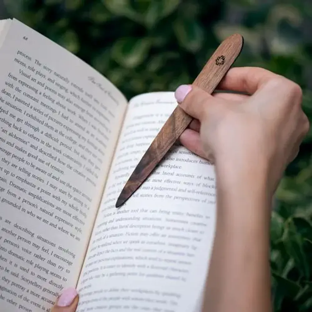 Cadeaux - Ouvre-lettres et marque-page en bois TILISMA - TILISMA