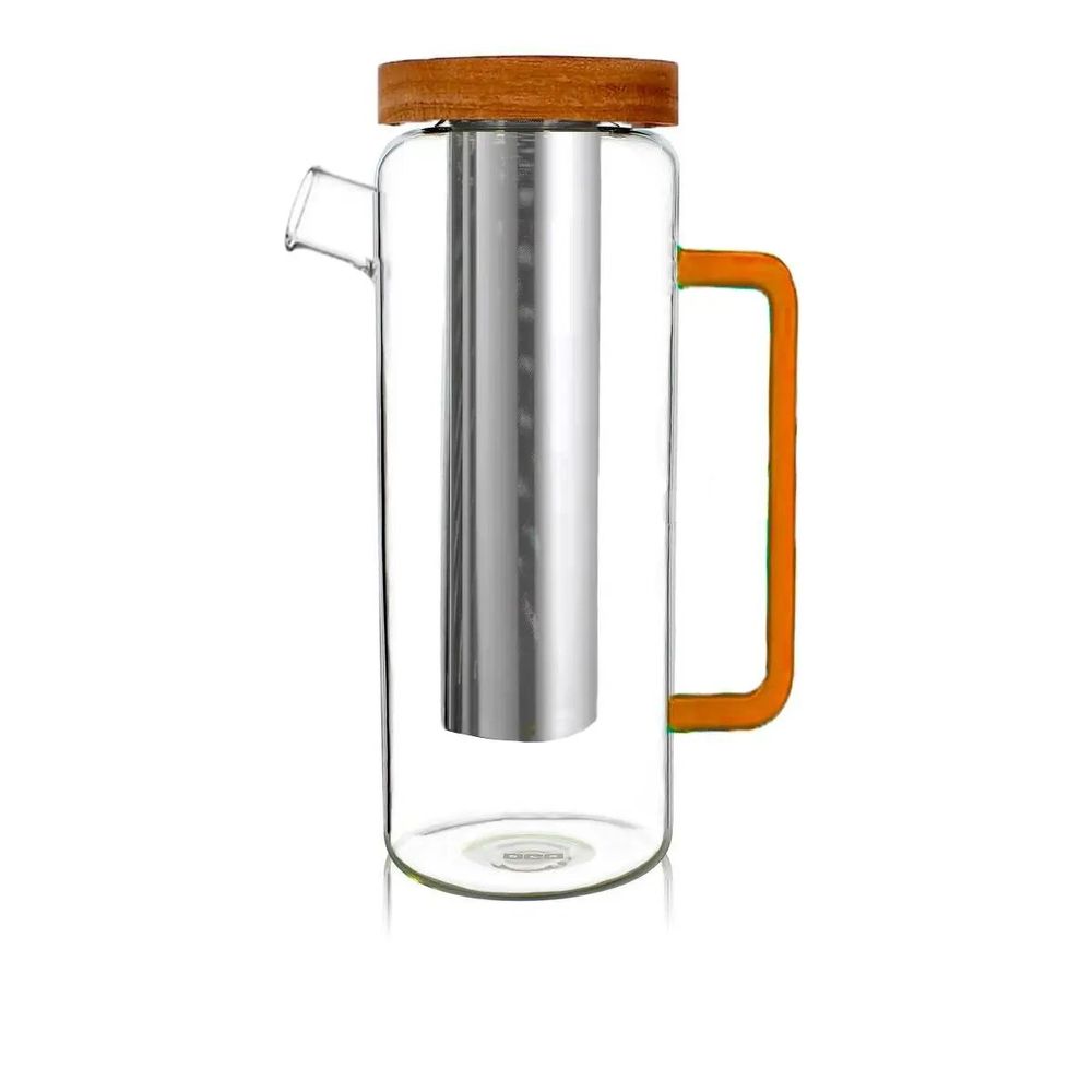 Tea and coffee accessories - New generation 1.5L glass filter jug - LE CHARBON ACTIF FRANCAIS