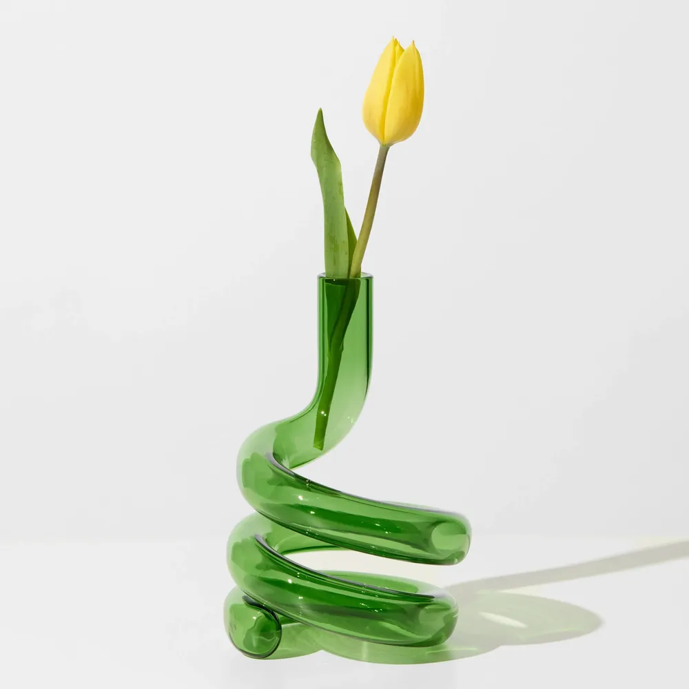Glass - Cobra Vase/Candle Holder - HOUSE OF NUNU