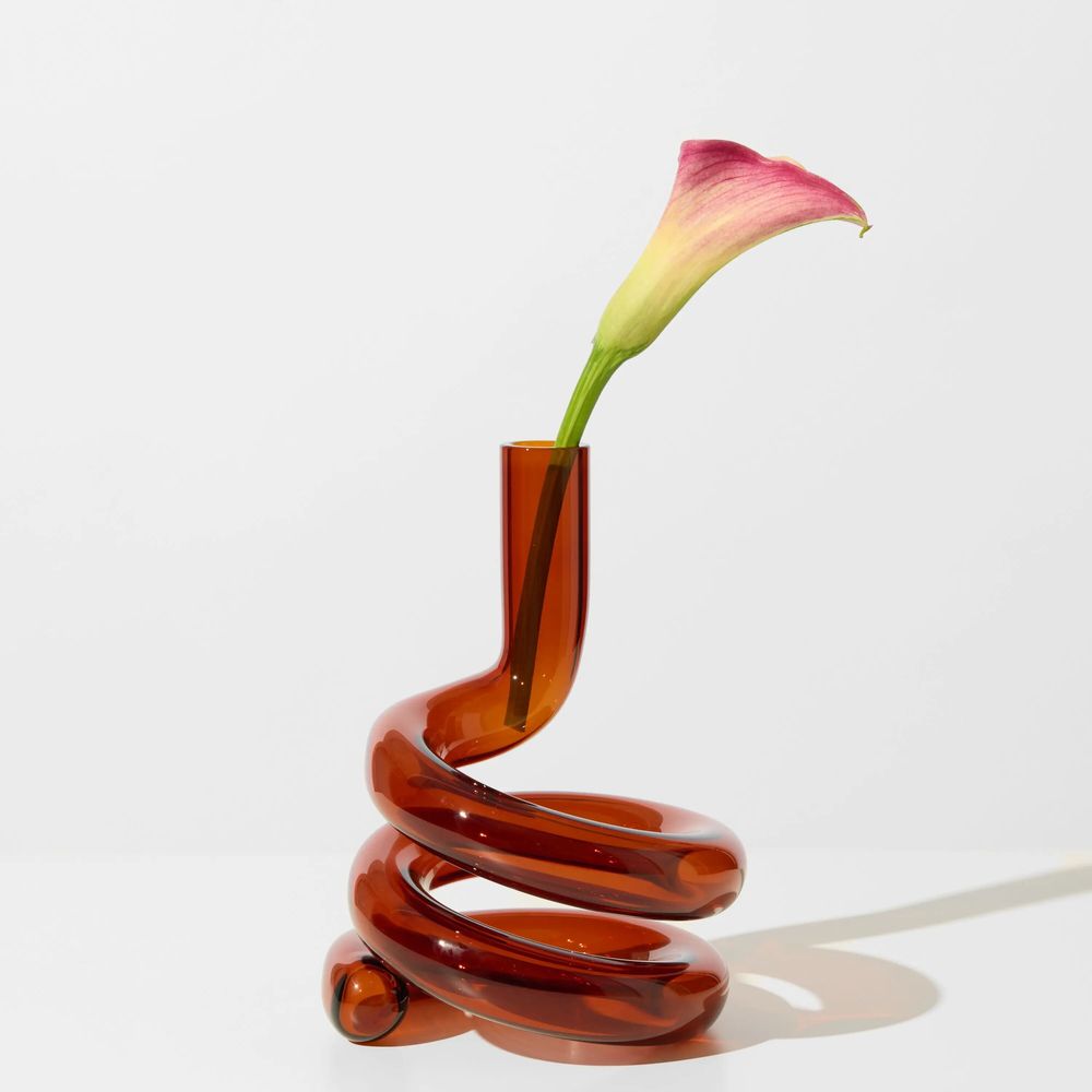 Glass - Cobra Vase/Candle Holder - HOUSE OF NUNU