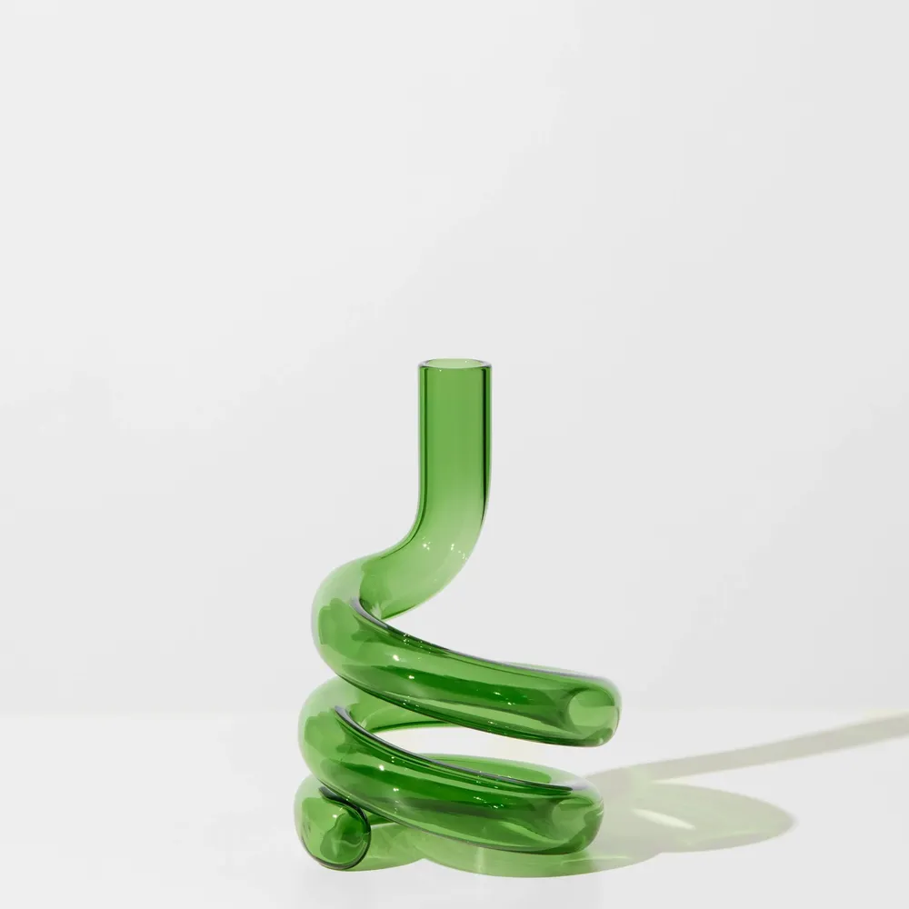 Glass - Cobra Vase/Candle Holder - HOUSE OF NUNU