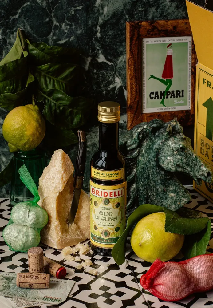 Huiles et vinaigres - Huile au citron - GRIDELLI