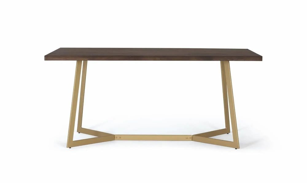 Dining Tables - Mango wood and metal dining table - GINER Y COLOMER