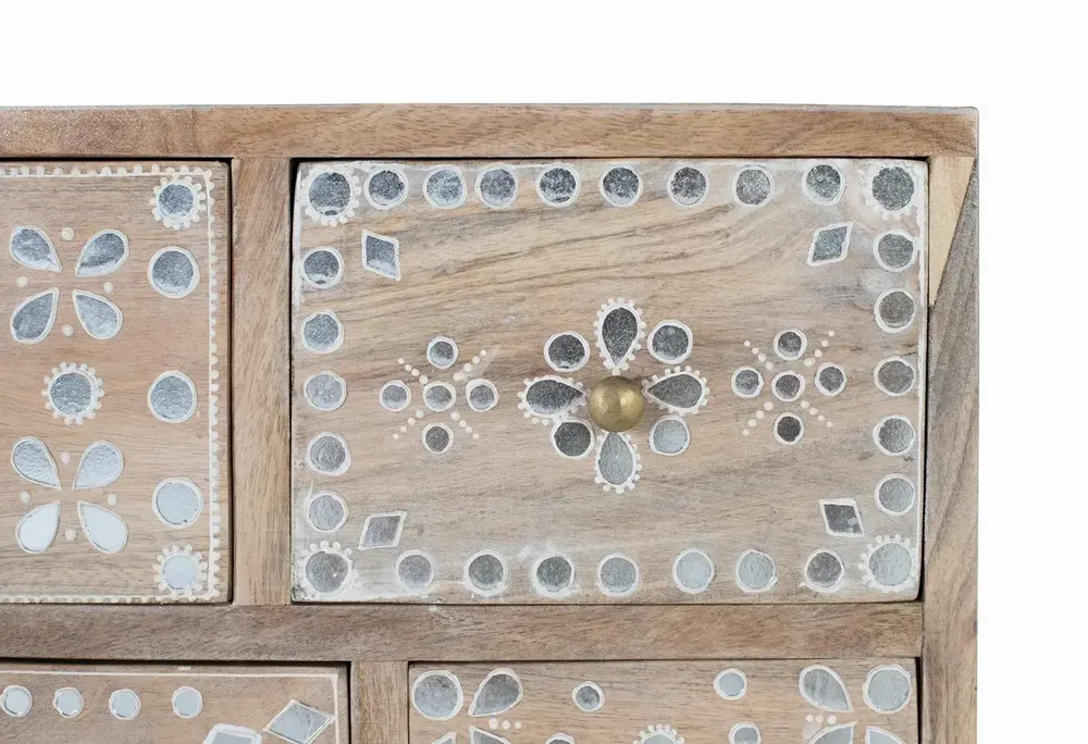 Night tables - Hand-made bedside table in mango wood - GINER Y COLOMER
