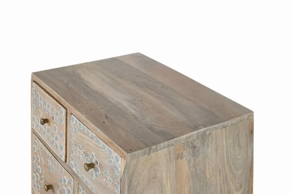 Night tables - Hand-made bedside table in mango wood - GINER Y COLOMER