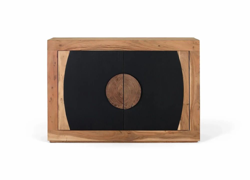 Buffets - Buffet en bois d'acacia avec 2 portes - GINER Y COLOMER