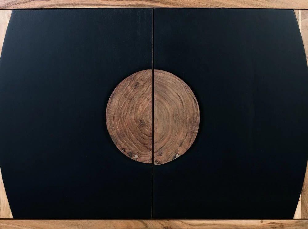 Buffets - Buffet en bois d'acacia avec 2 portes - GINER Y COLOMER