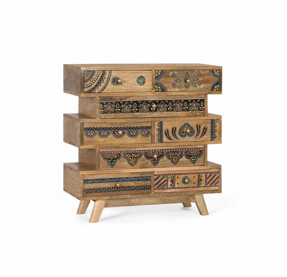 Commodes - Commode réalisée à la main en bois de manguier - GINER Y COLOMER