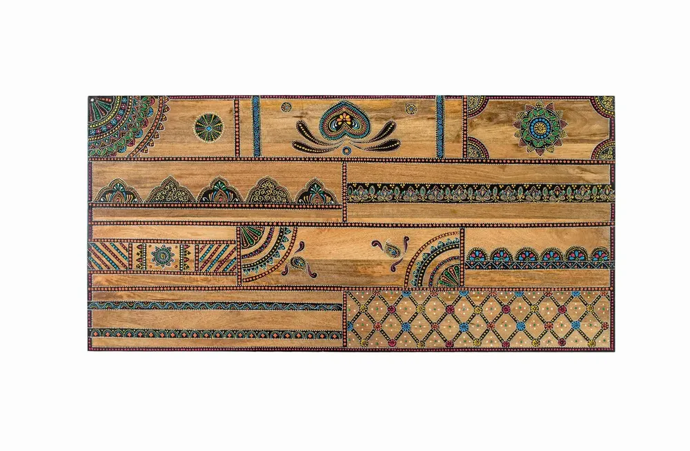 Lits - Tête de lit en manguier naturel 170cm - GINER Y COLOMER