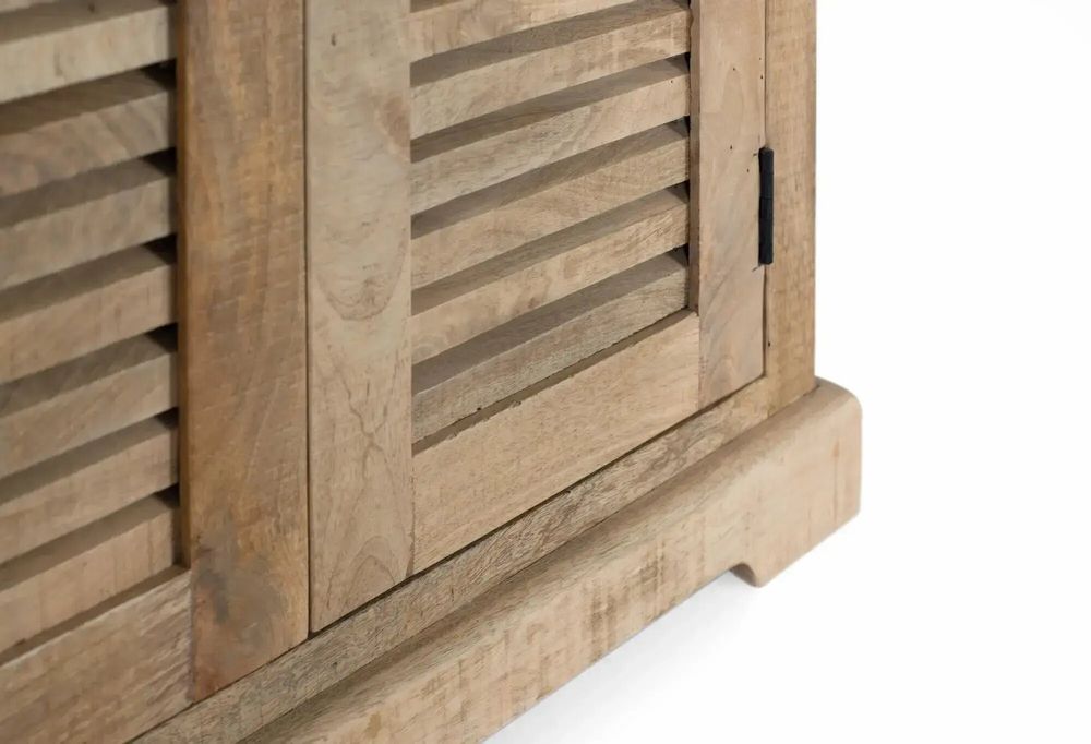 Wardrobe - Natural mango wood cabinet - GINER Y COLOMER