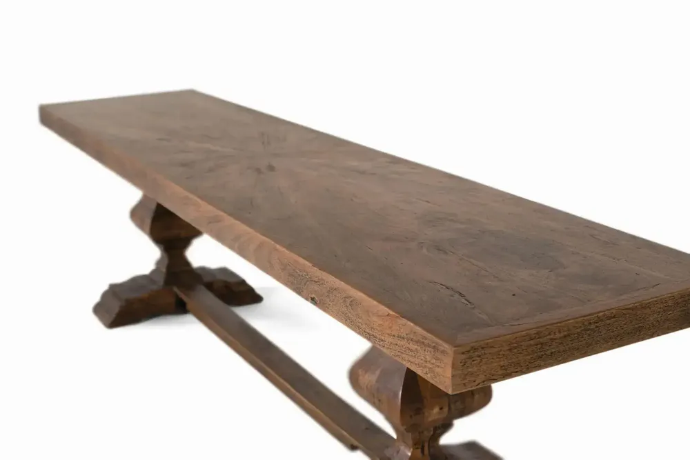 Bancs - Banc fabriqué à la main en bois de manguier 180cm - GINER Y COLOMER