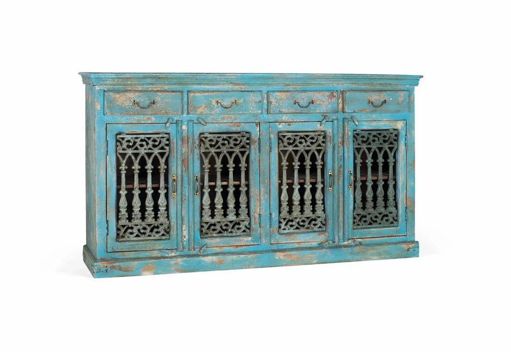 Sideboards - Handmade mango wood sideboard 200 cm - GINER Y COLOMER
