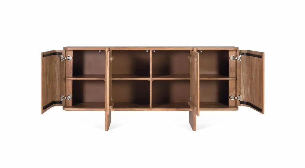 Buffets - Buffet fabriqué à la main en bois d'acacia 170cm - GINER Y COLOMER