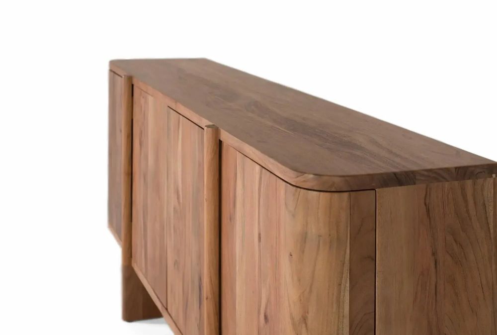 Buffets - Buffet fabriqué à la main en bois d'acacia 170cm - GINER Y COLOMER