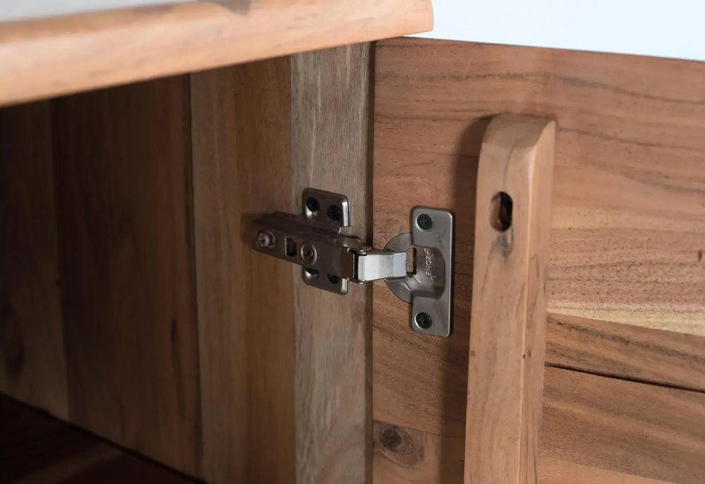 Buffets - Buffet fabriqué à la main en bois d'acacia 170cm - GINER Y COLOMER