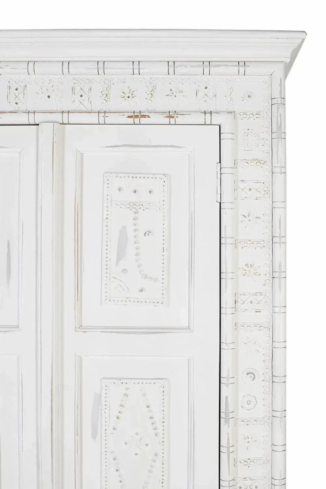 Armoires - Armoire 2 portes fabriquée à la main en bois de manguier - GINER Y COLOMER