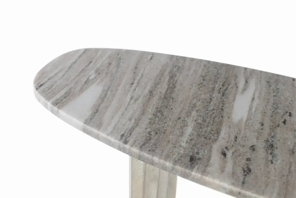 Console table - Console with oval marble top - GINER Y COLOMER