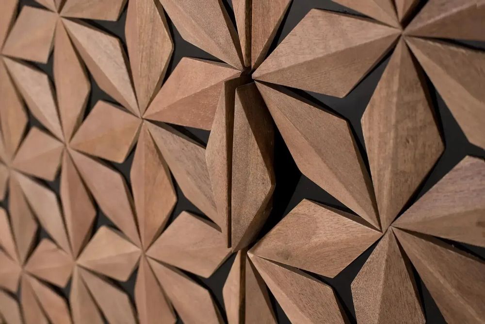 Sideboards - Hand-carved two-door sideboard in mango wood - GINER Y COLOMER