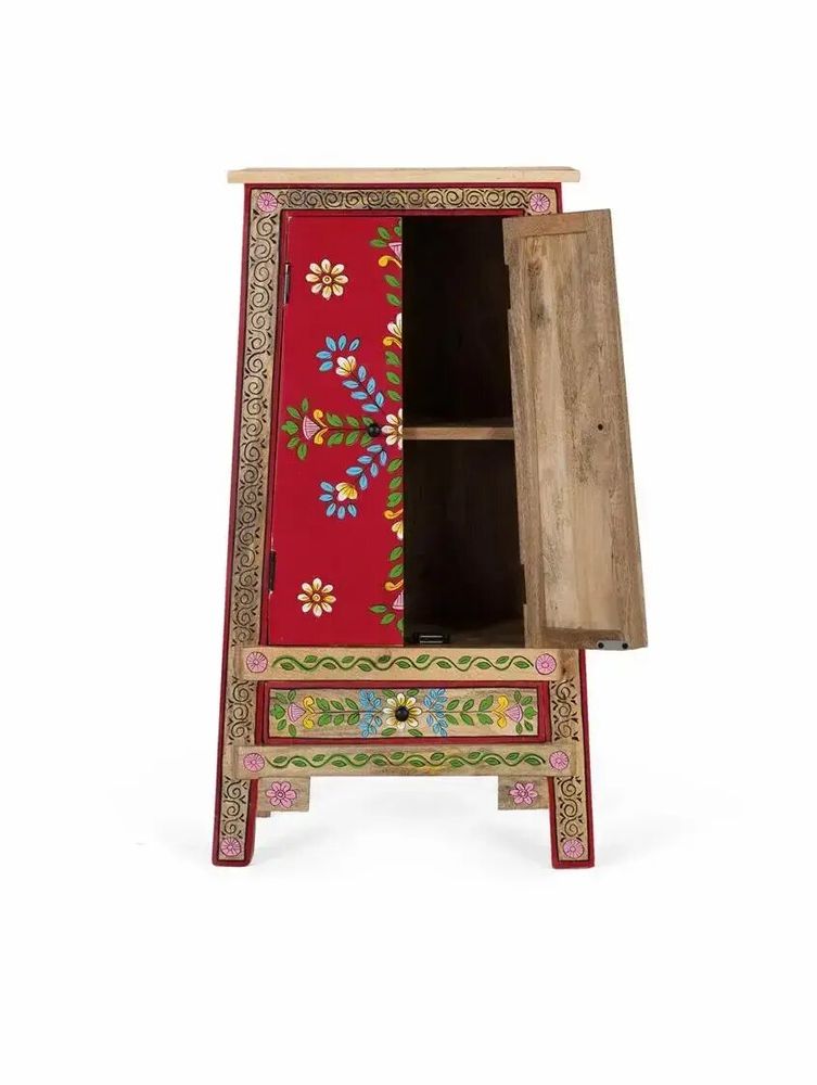 Commodes - Meuble d'appoint en bois de manguier et MDF et peint à la main - GINER Y COLOMER