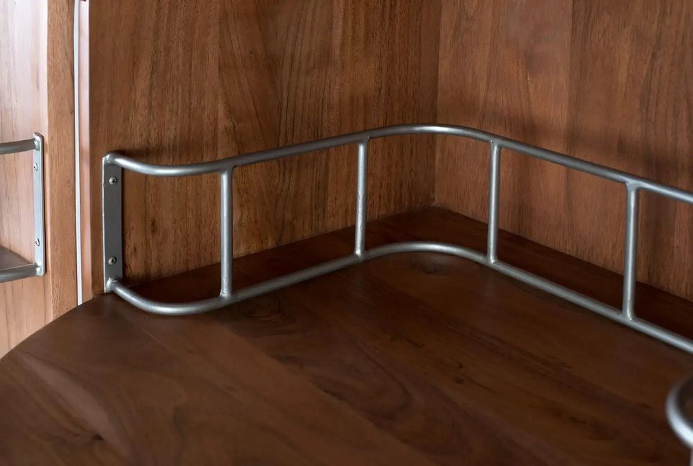 Buffets - Meuble bar à 2 portes en bois d'acacia massif - GINER Y COLOMER