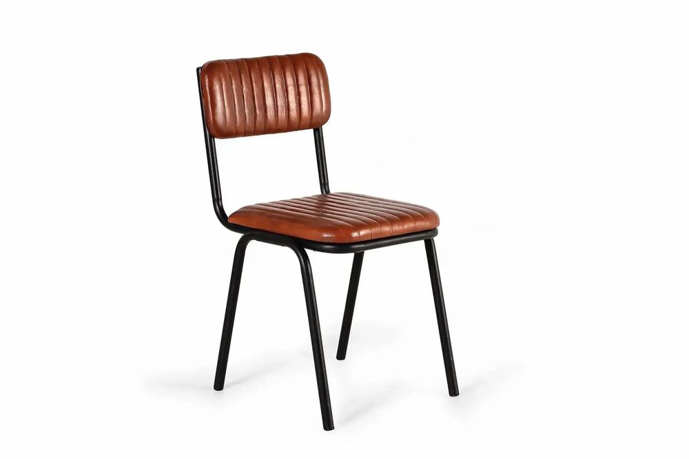 Chaises - Lot de 2 chaises en cuir - GINER Y COLOMER