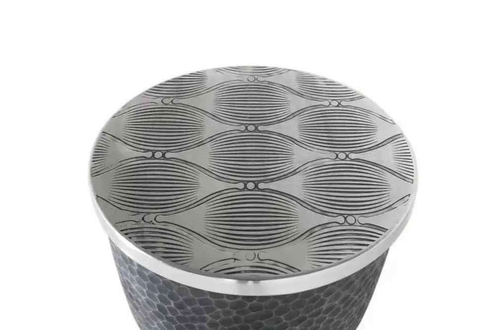 Tables basses - Table basse ronde avec plateau en aluminium - GINER Y COLOMER