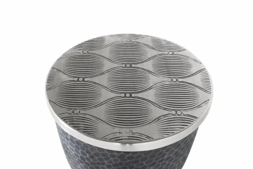 Coffee tables - Round coffee table with aluminum top - GINER Y COLOMER