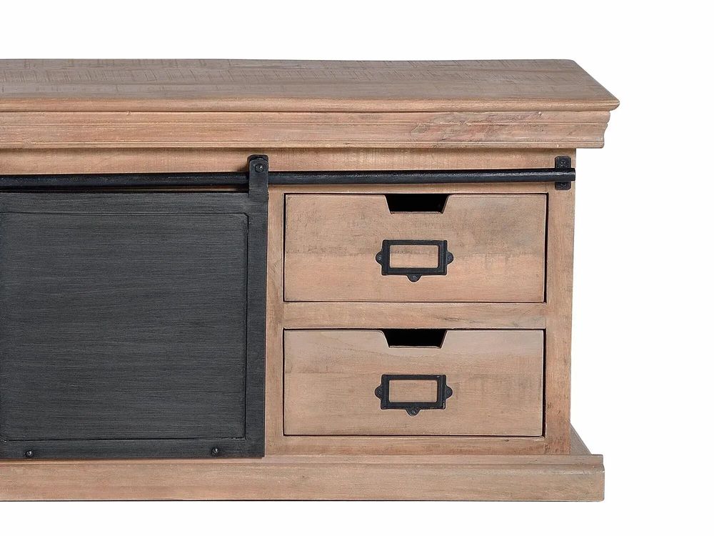 TV stands - Industrial style TV cabinet with aluminum - GINER Y COLOMER