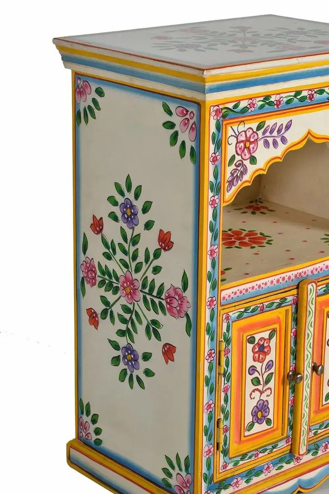 Commodes - Meuble d'appoint en bois manguier multicolor - GINER Y COLOMER