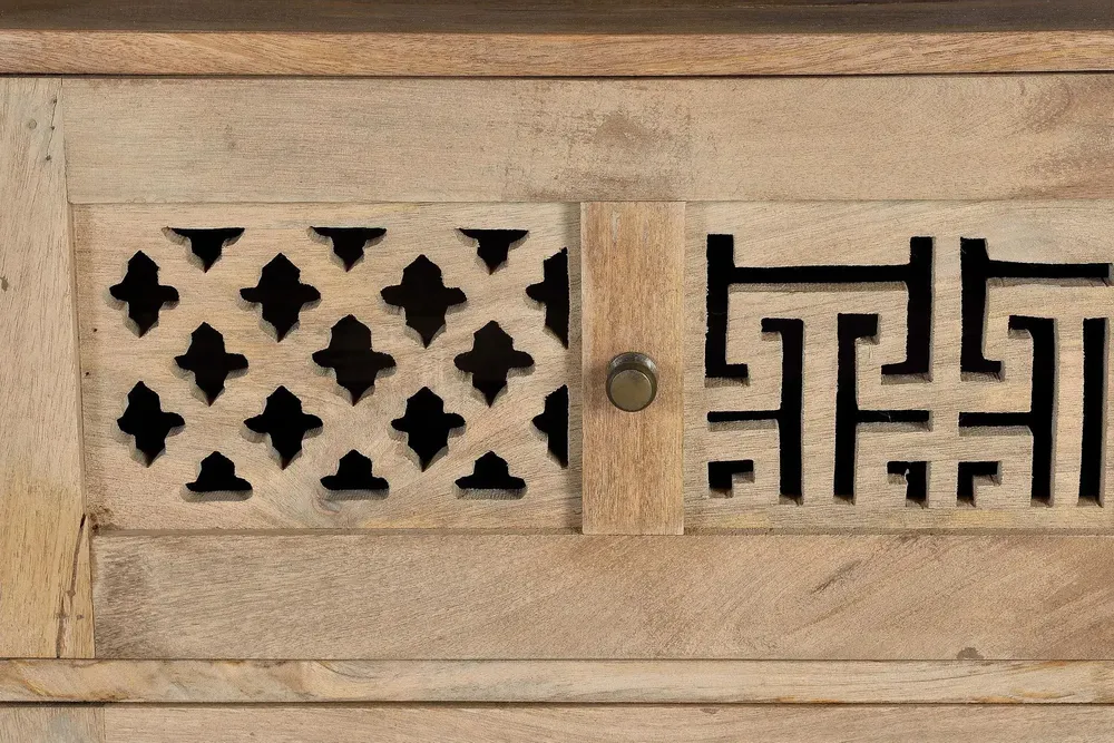 Etagères - Étagère en bois de manguier et pieds en métal - GINER Y COLOMER