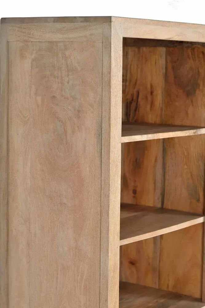 Shelves - Mango wood shelf and metal legs - GINER Y COLOMER