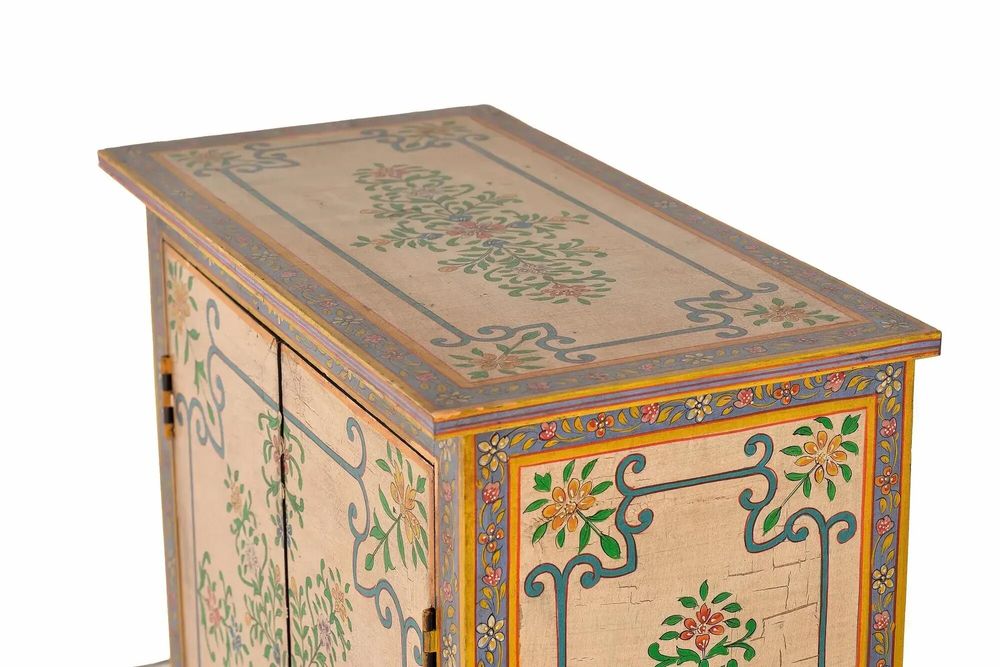 Commodes - Meuble d'appoint en bois de manguier avec détails - GINER Y COLOMER