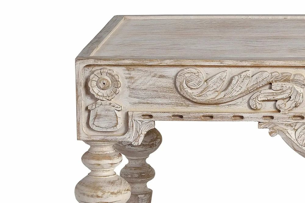 Coffee tables - Carved mango wood coffee table - GINER Y COLOMER