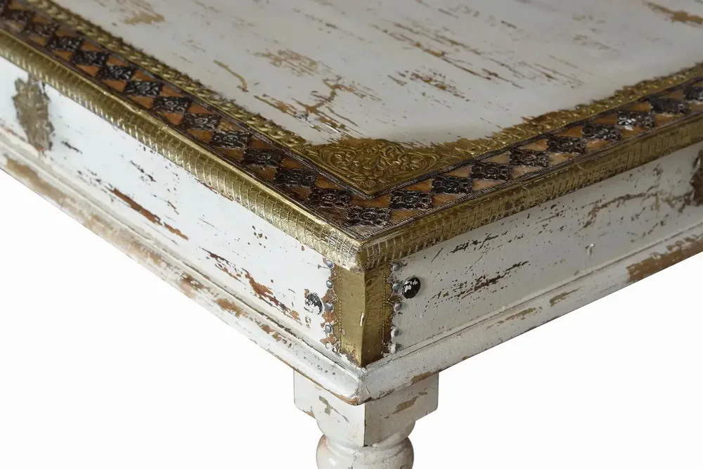 Tables basses - Table basse en manguier blanc vieilli - GINER Y COLOMER