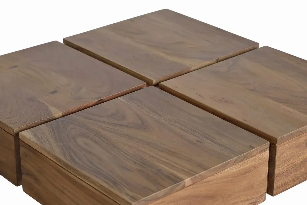 Tables basses - Table basse en bois d'acacia - GINER Y COLOMER
