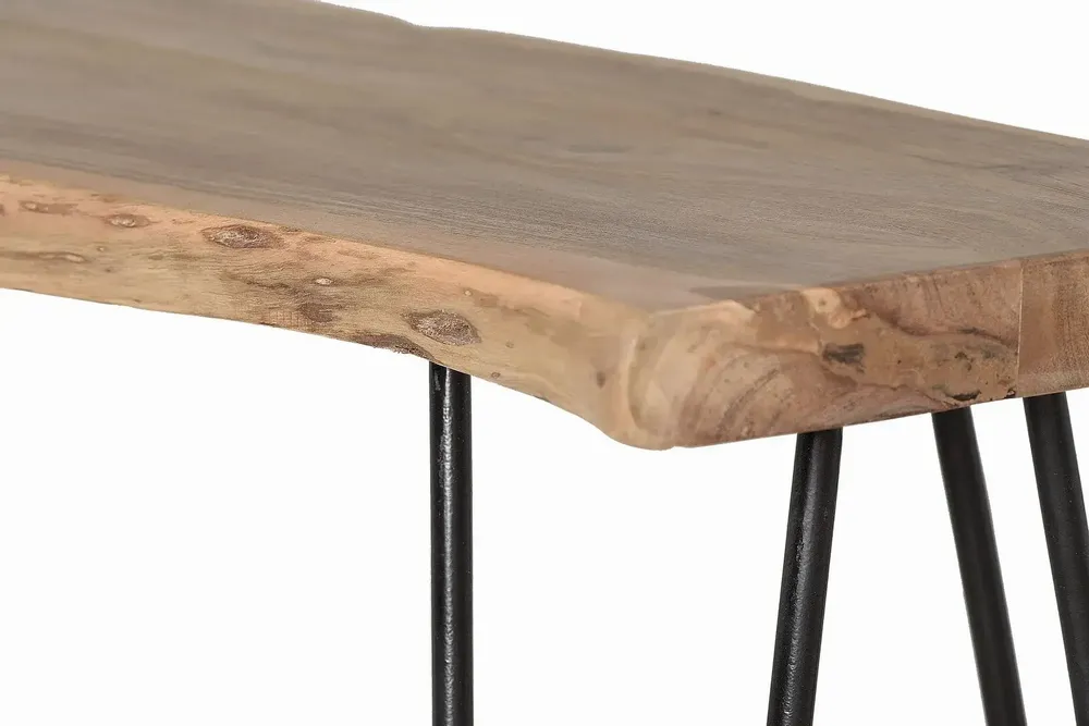 Console table - Solid acacia wood console - GINER Y COLOMER