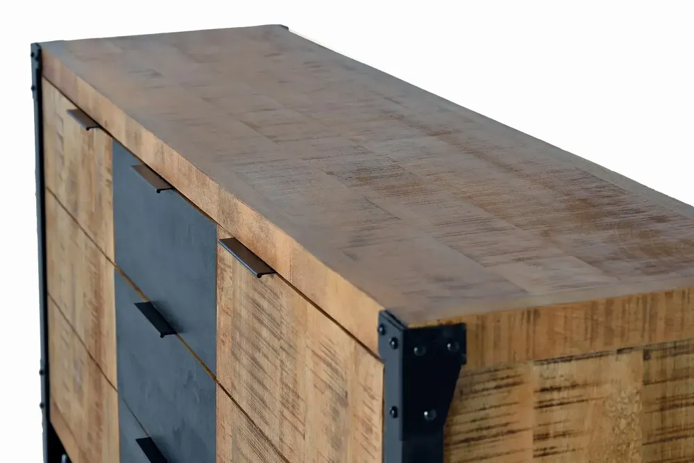 Buffets - Buffet en bois d'acacia et métal - GINER Y COLOMER