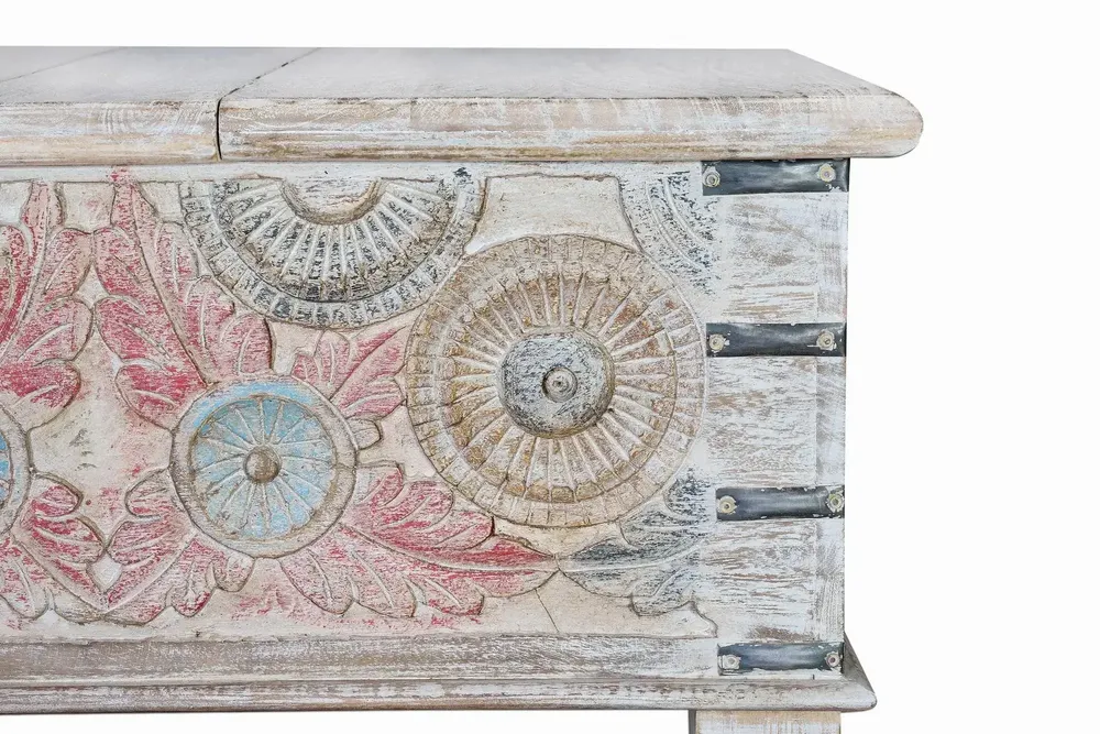 Tables basses - Table basse en manguier multicolore - GINER Y COLOMER