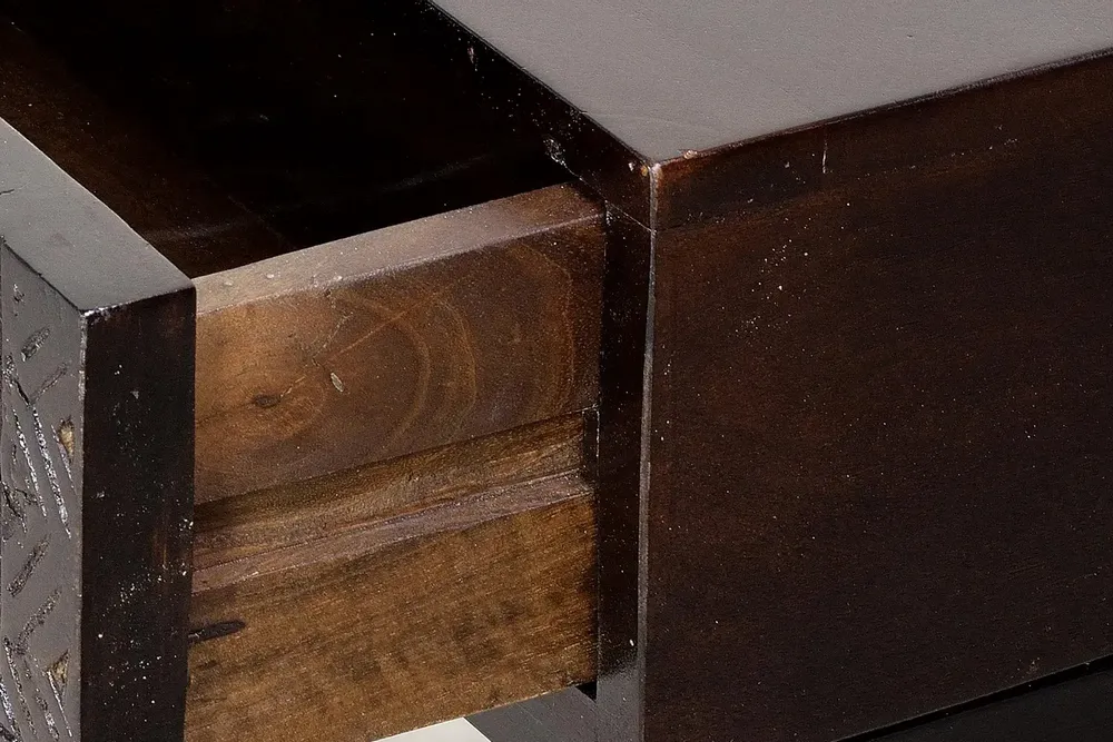 Console table - Console in mango wood and metal legs - GINER Y COLOMER