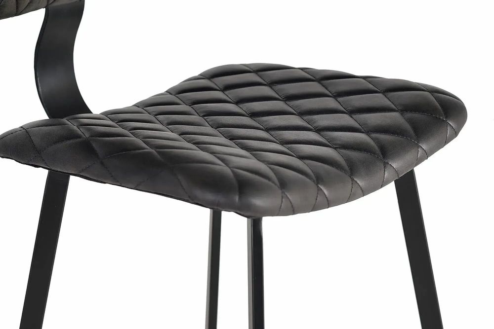Stools - Stool in natural leather and metal - GINER Y COLOMER