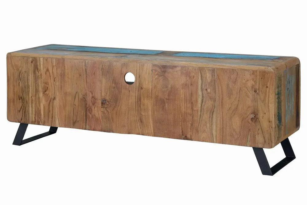 Meubles TV - Meuble TV exclusif en bois recyclé multicolore - GINER Y COLOMER