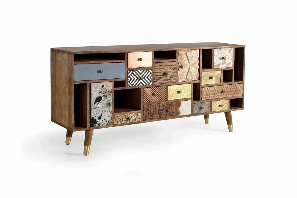 Sideboards - Mango wood sideboard - GINER Y COLOMER