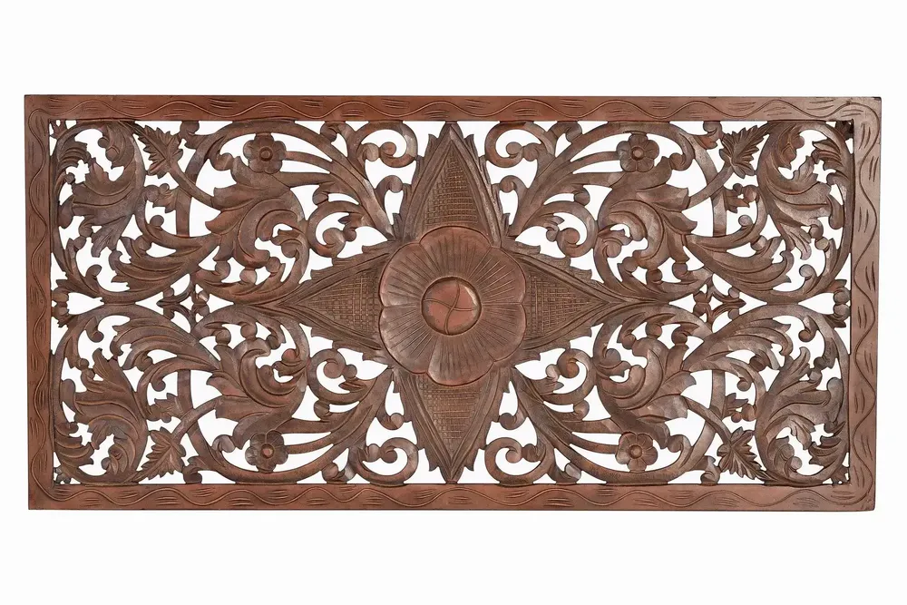 Lits - Tête de lit en MDF couleur noyer - GINER Y COLOMER