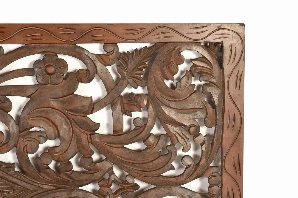 Lits - Tête de lit en MDF couleur noyer - GINER Y COLOMER